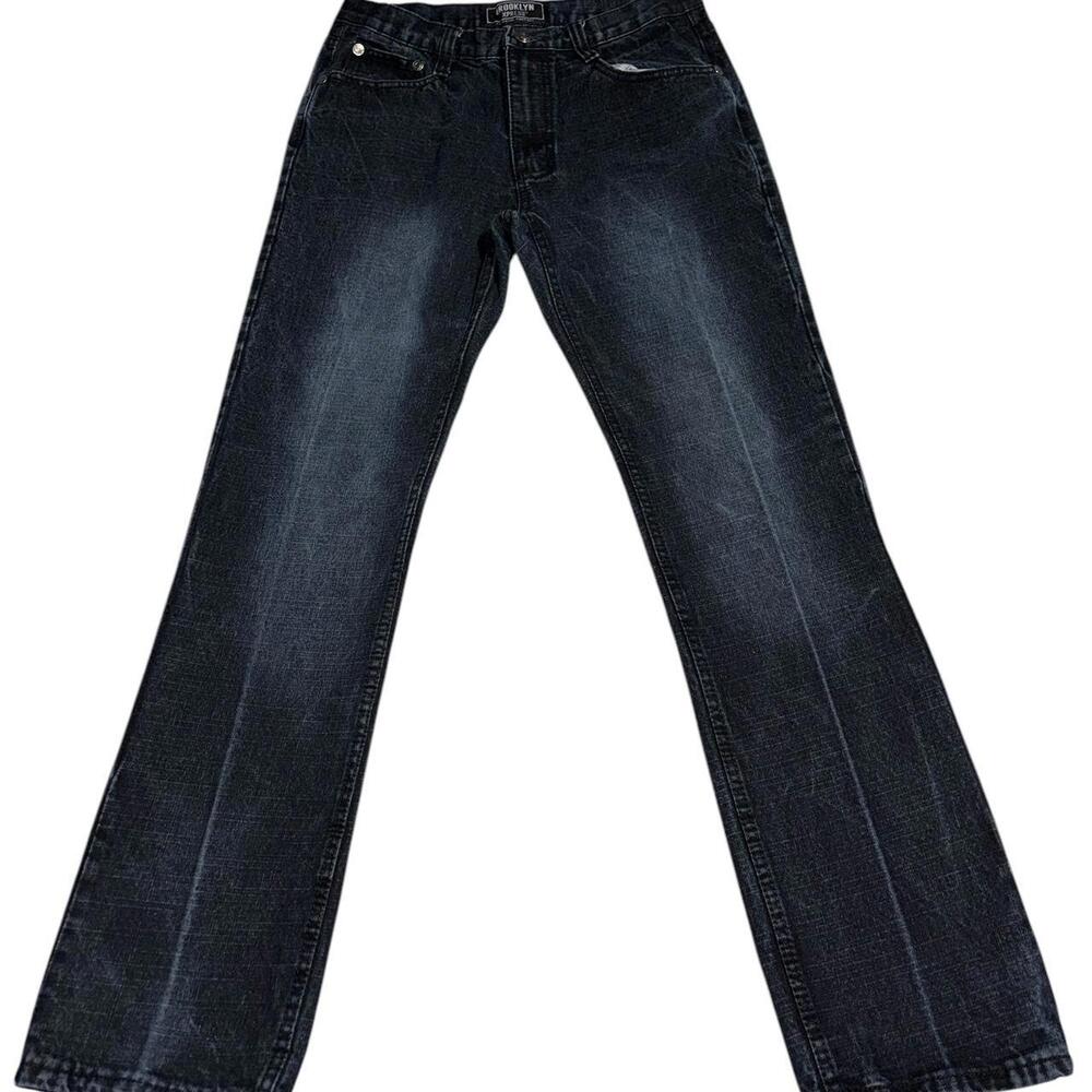 American Vintage Men's Black and Grey Jeans